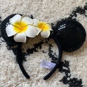 Minnie Mouse Plumeria Ears